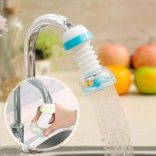 360° Adjustable Rotating Water-Saving Tap Nozzle – Splash Proof & Easy Install
